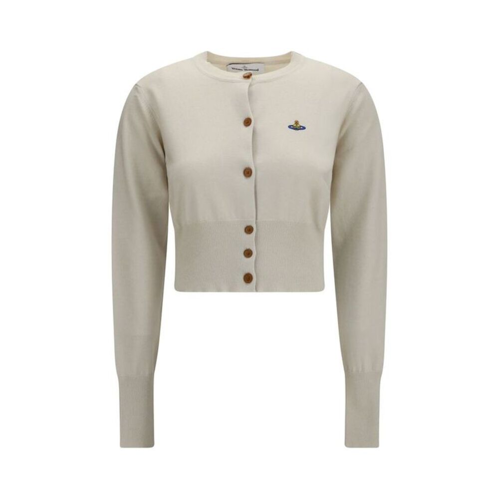 Vivienne Westwood White Cotton Women's Cardigan